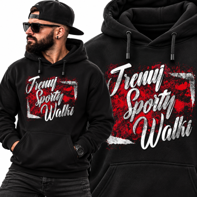 BLUZA Z KAPTUREM SPORTY WALKI  TRENUJ SPORTY WALKI 10